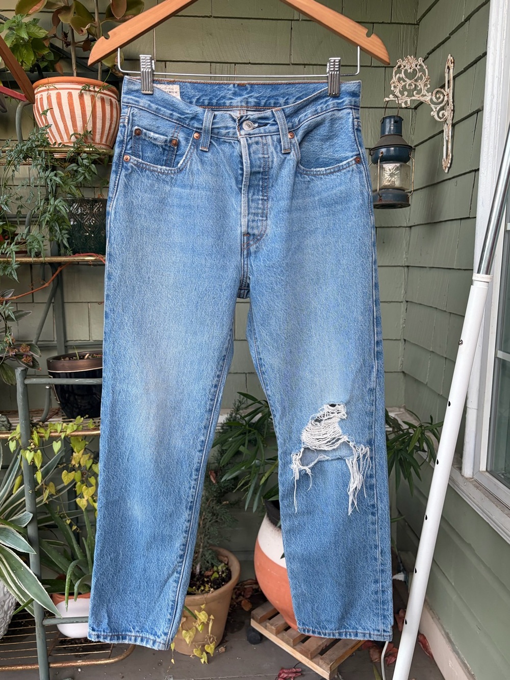 Levi’s 501 Straight Leg 100% Cotton Denim Jeans